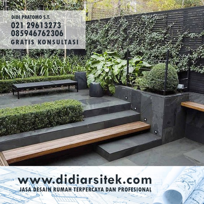 Jasa Desain Taman di Bekasi