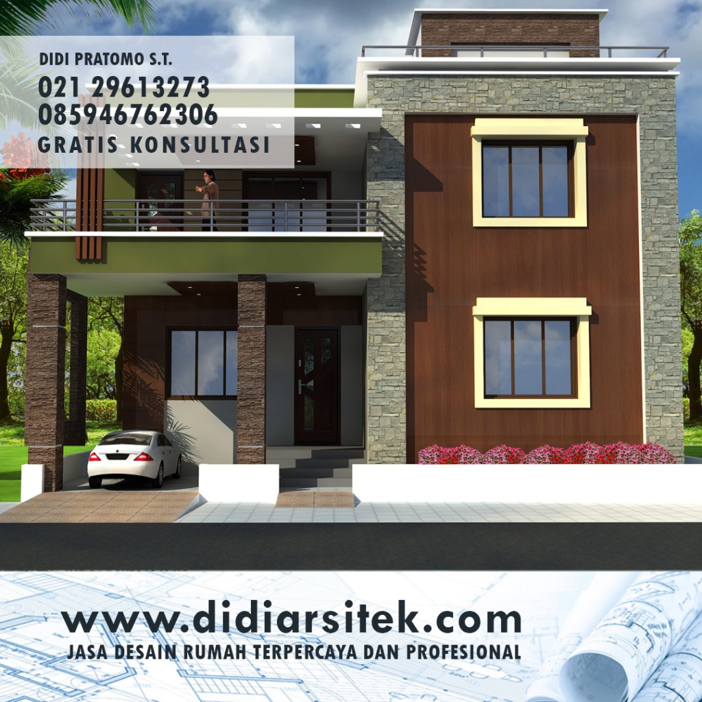 jasa desain rumah eropa