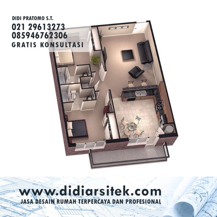 Jasa Gambar Denah Rumah di Bekasi