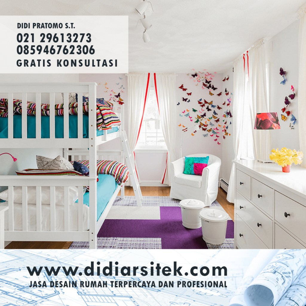 Jasa Desain Kamar Anak di Jakarta Selatan – Call/WA&nbsp;085946762306