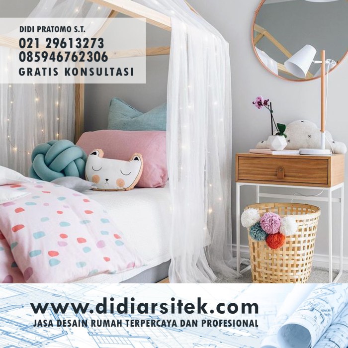 Jasa Desain Kamar Anak di Jakarta Timur 