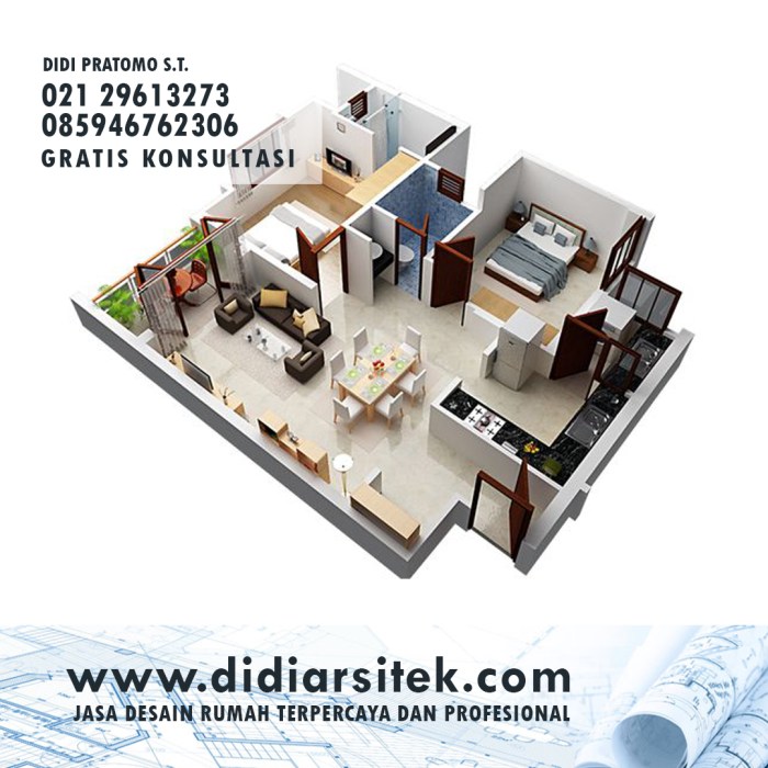 Jasa Gambar Denah Rumah di Bekasi Selatan