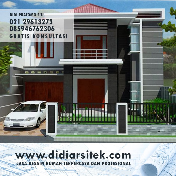 Jasa Gambar Denah Rumah di Harapan Indah