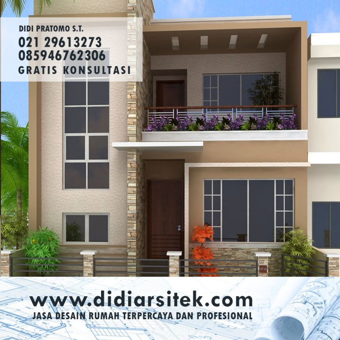 Jasa Gambar Denah Rumah di Harapan Indah